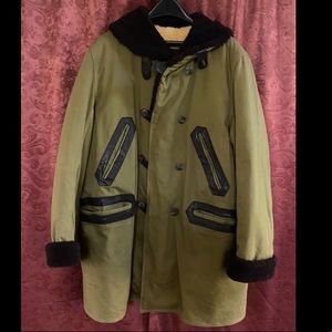 Vintage L.L. Bean signature duck hunting coat mean large.